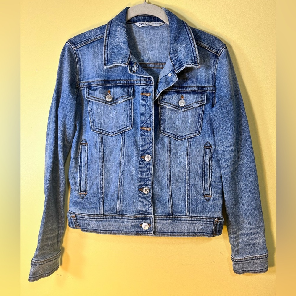 Zara Denim Jean Pocket XSmall